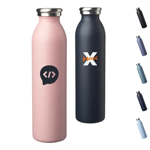 20 oz. Vacuum Insulated Matte Stainless Steel Water Bottle