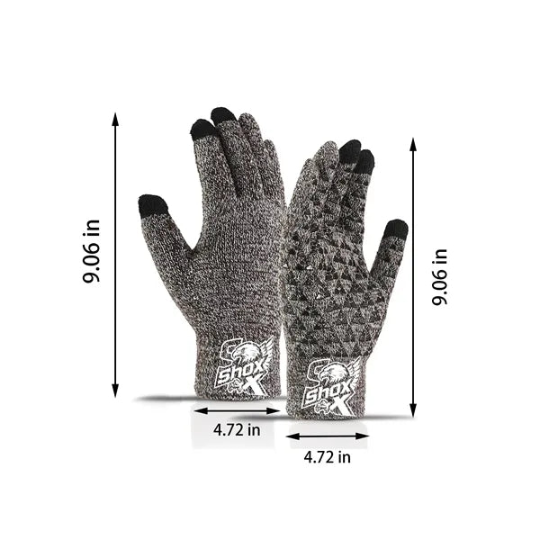 Non Slip Touch Screen Warm Knit Gloves