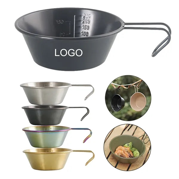 304 Stainless Steel Camping Bowl
