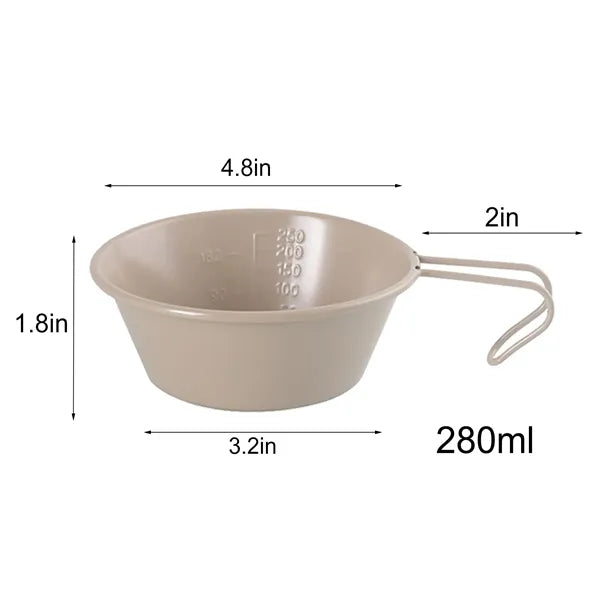 304 Stainless Steel Camping Bowl
