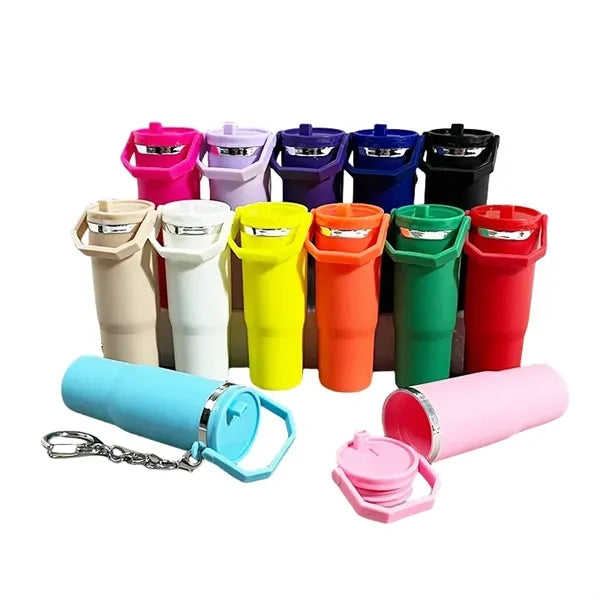 Mini Tumbler Keychain Cup with Handle