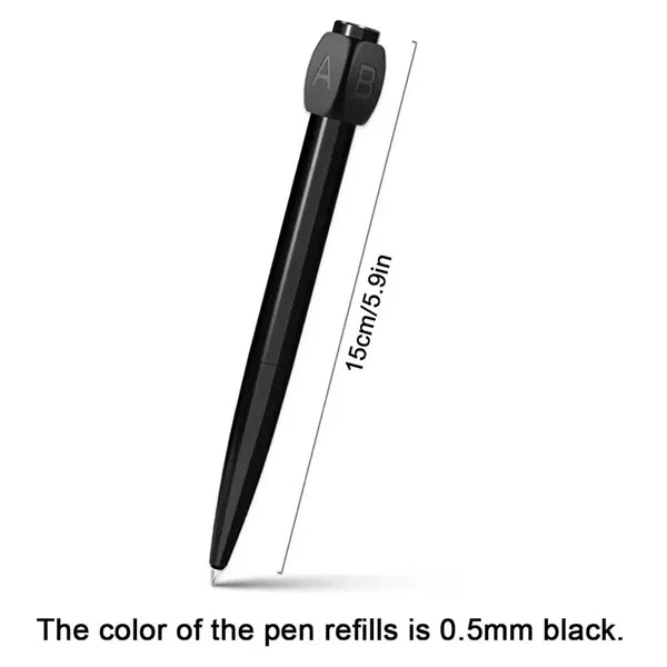 ABCD Rotation Answer Black Gel Pen