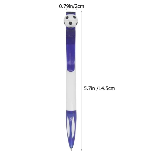 Soccer Ball Top Click Pen