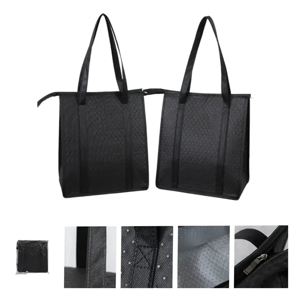 Insulated Non-Woven Lunch Cooler Tote Bag