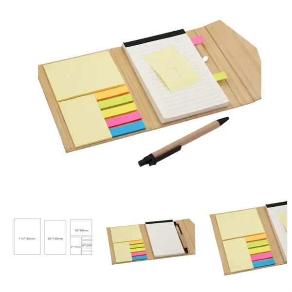 Magnetic Notepad Journal with W/Sticky Notes & Pen