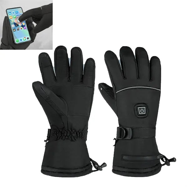 Dacron heated gloves for winter sports