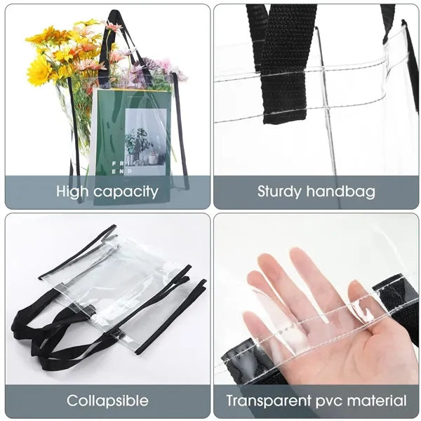 Clear PVC Tote Bag