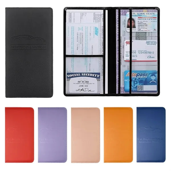 Registration and Insurance Card Holder