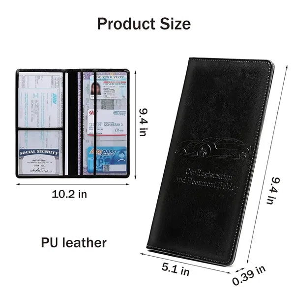 Registration and Insurance Card Holder