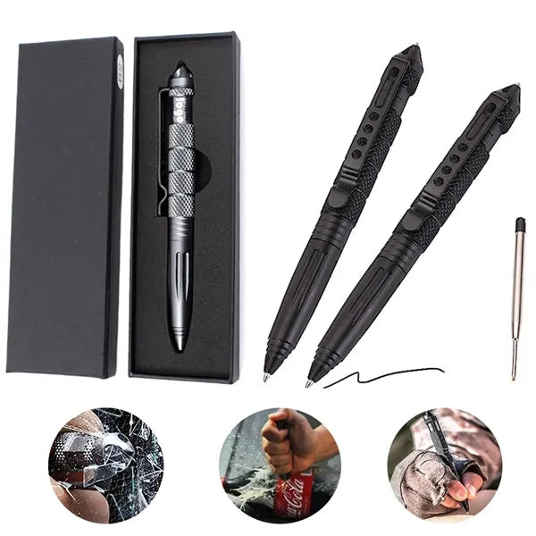 Tungsten Steel and Aluminum Military Tactical Pen Set