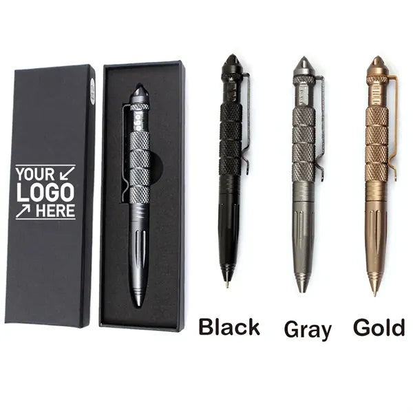 Tungsten Steel and Aluminum Military Tactical Pen Set