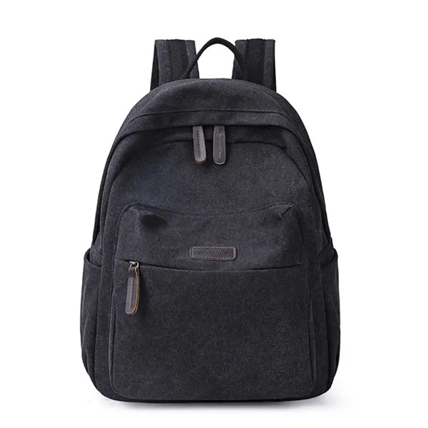 Portable Canvas Backpack Rucksack