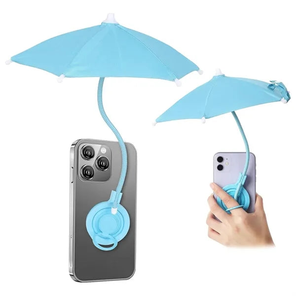 Magnetic Retractable Cell Phone Stand Umbrella