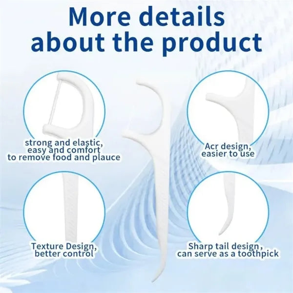 Disposable Dental Floss Picks