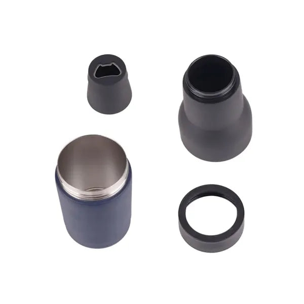 12oz 3 in 1 Insulated Vacuum Can Cooler with Beer Opener