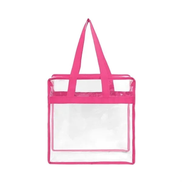 Clear Tote Bag With Zipper