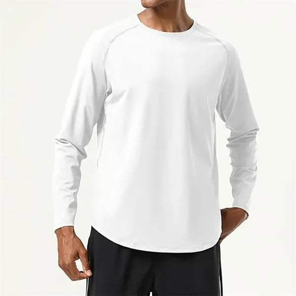 Quick Dry Shirt Men's Long Sleeve Athletic T-Shirt
