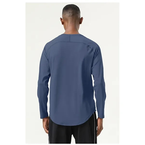 Quick Dry Shirt Men's Long Sleeve Athletic T-Shirt