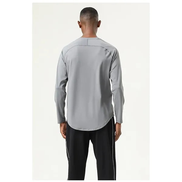 Quick Dry Shirt Men's Long Sleeve Athletic T-Shirt