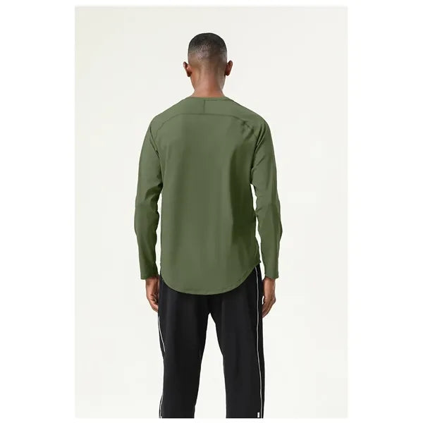 Quick Dry Shirt Men's Long Sleeve Athletic T-Shirt