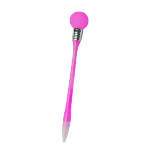 Led Light Up Bulb Ballpoint Pen