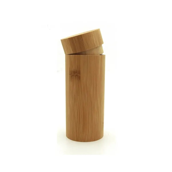 Natural Bamboo Sunglasses Storage Case with Lid