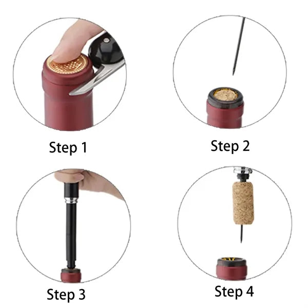 Air Pressure Wine Bottle Opener