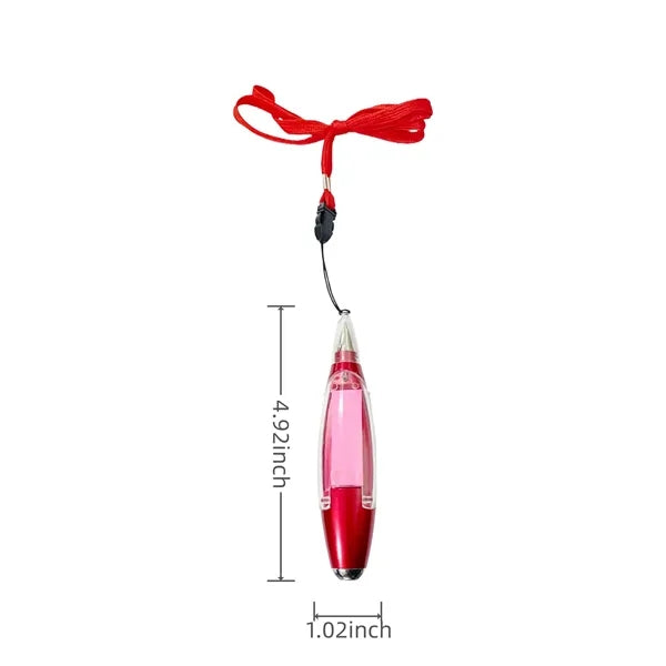 Multi Function Ballpoint Pen With Light And Sticky Note