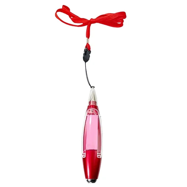 Multi Function Ballpoint Pen With Light And Sticky Note