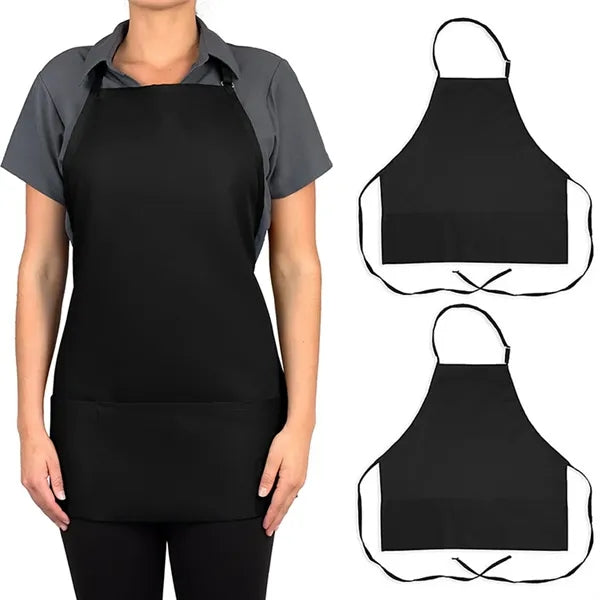 Kitchen Cooking Apron With 3 Pockets