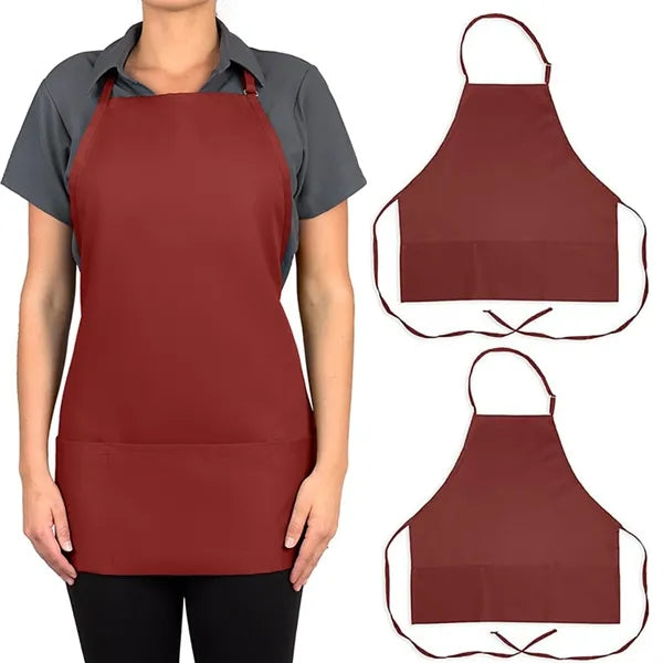 Kitchen Cooking Apron With 3 Pockets