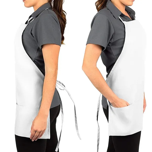 Kitchen Cooking Apron With 3 Pockets