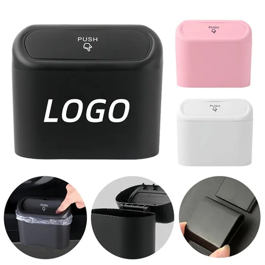 Car-Mounted Hanging Trash Can