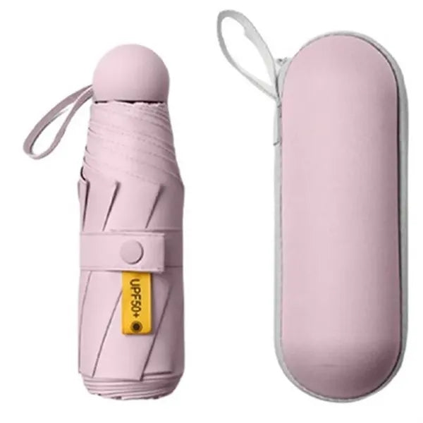 Compact Five-Fold Portable Umbrella