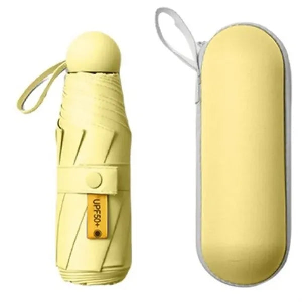 Compact Five-Fold Portable Umbrella