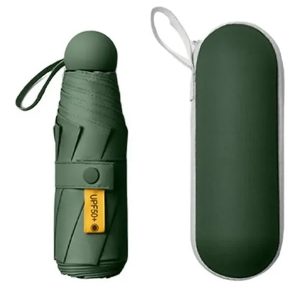 Compact Five-Fold Portable Umbrella