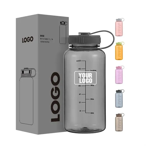 34 oz Water Bottle w/ Custom Logo