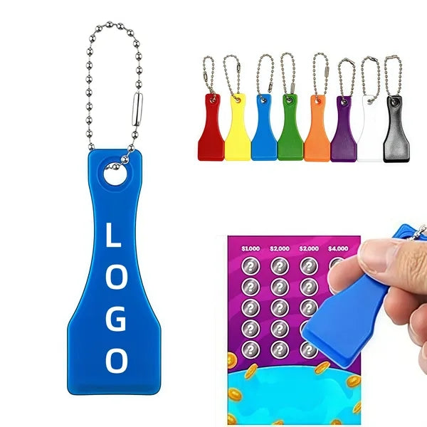 Multi-Color Plastic Lottery Ticket Scratcher Tool