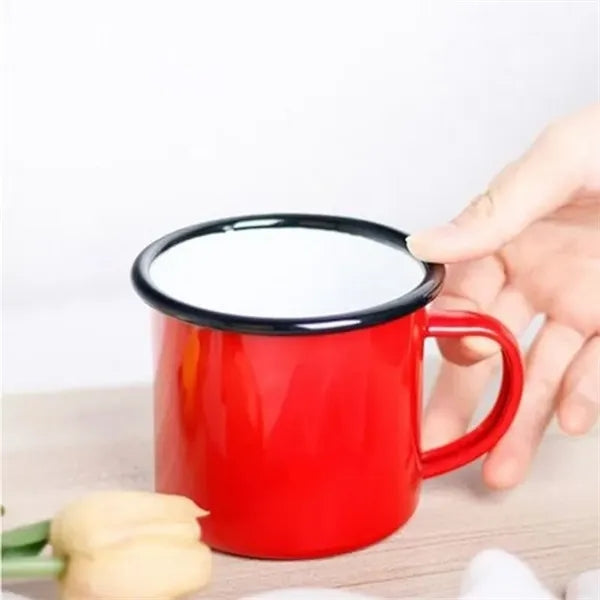 Portable Enamel Campfire Mug