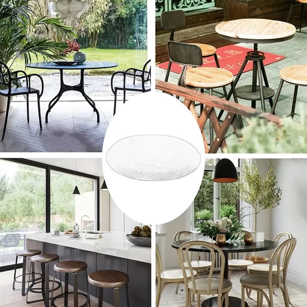 16inch Round Memory Foam Stool Cushion with Removable Cover