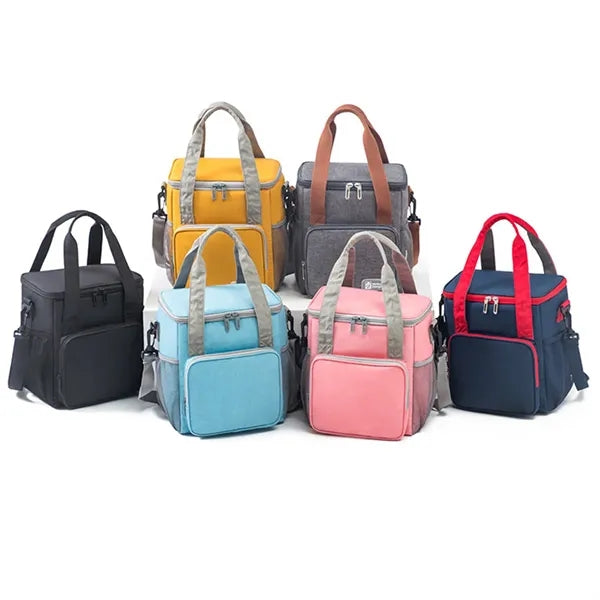 Portable Insulated Cooler Lunch Bag