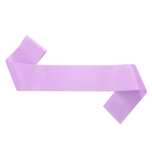 Multicolor Sash Plain Satin
