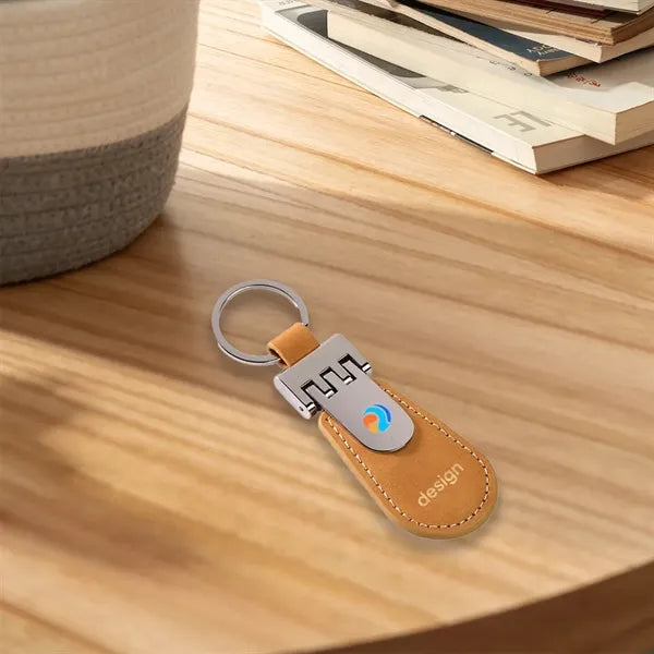 Premium Tag Leather Keychains