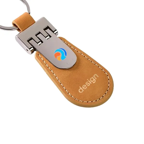 Premium Tag Leather Keychains