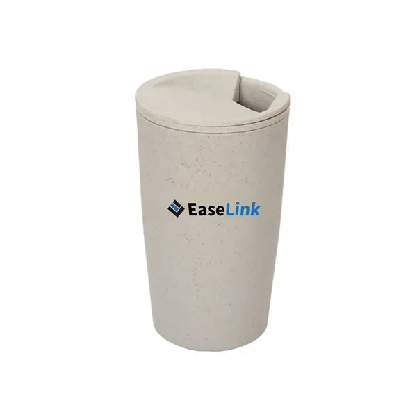 Eco wheat straw coffee cup - stylish & portable
