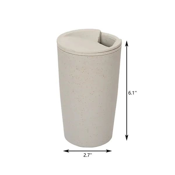 Eco wheat straw coffee cup - stylish & portable