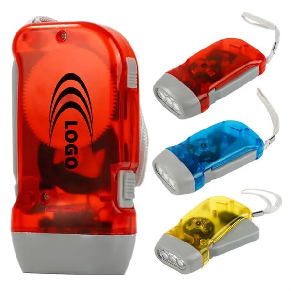 Hand Crank Flashlight