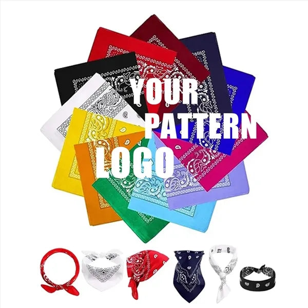 22" Square Bandanna