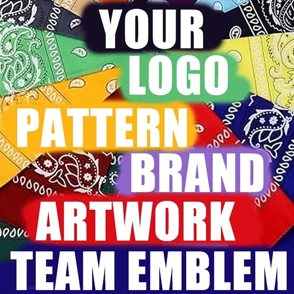 22" Square Bandanna