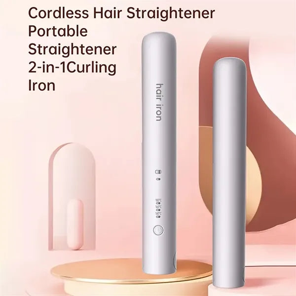 Mini Wireless Hair Straightener